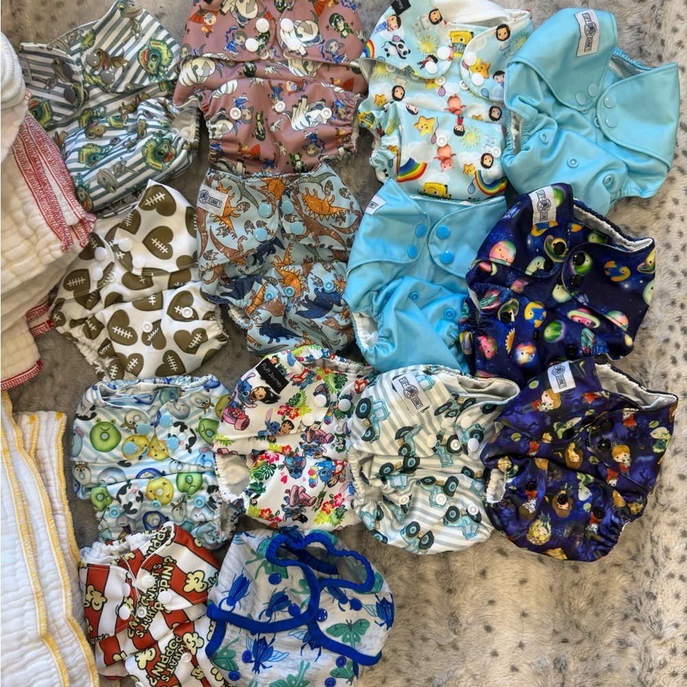 Cloth diaper set
